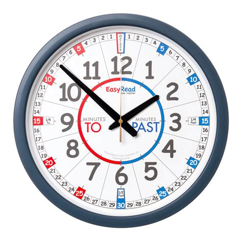 24 Hour Classroom Wall Clocks | Learn to Tell the Time