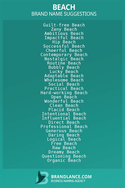 1000+ Top Beach Company Name Ideas List Generator (2025)