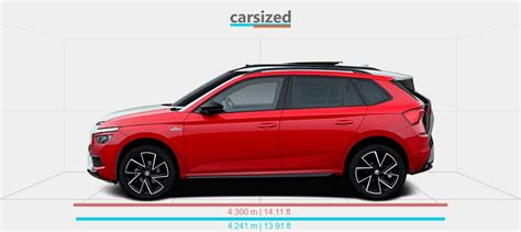 Dimensions Skoda Kamiq 2019 2024 Vs Kia Ev3 2024 Present