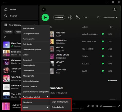 share   songs  spotify