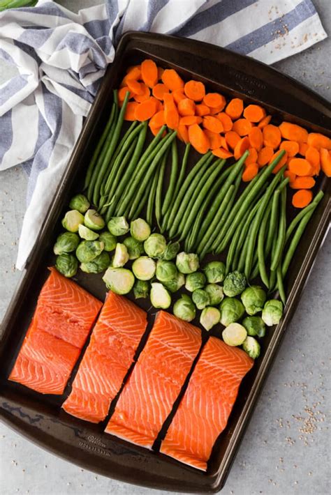 Sheet Pan Teriyaki Salmon Meal Prep Easy Peasy Meals