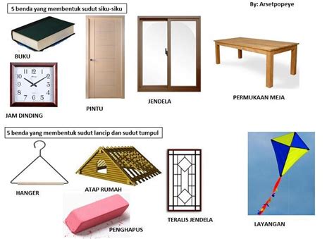 Detail Contoh Benda Berbentuk Bangun Datar Koleksi Nomer