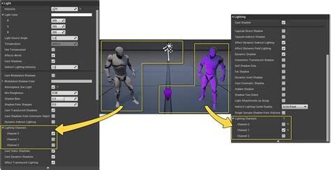 Lighting Channels Unreal Engine Documentation