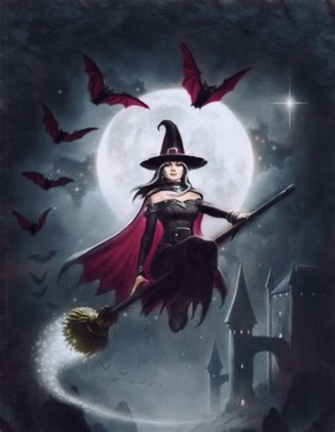 Pin by Darlene Stroup on New | Halloween art, Witch pictures, Fantasy witch