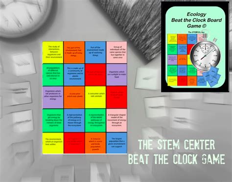 ECOLOGY BEAT THE CLOCK GAME - The STEM Center