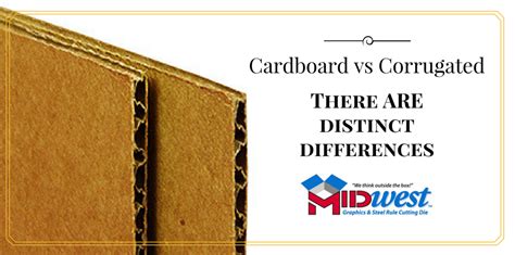 Cardboard Versus Corrugated There Are Distinct Differences Midwest