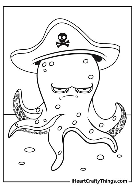 Printable Octopus Coloring Pages (Updated 2021)