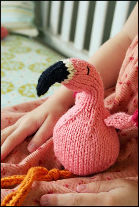 Flamingo Never Not Knitting Sometimes Sewing