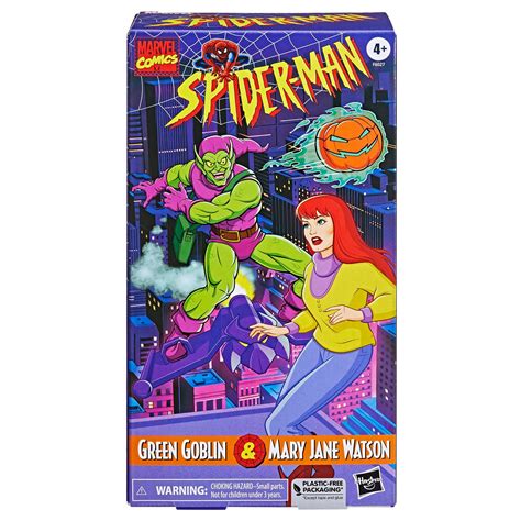 New Spider Man VHS Marvel Legends Debuts With Green Goblin MJ