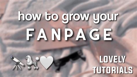 How To Grow Your Instagram Fanpage Lovely Tutorials Youtube