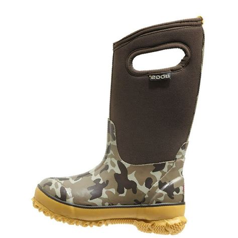 Bogs - Bogs Muck Boots Boys Kids 10" Classic Camo Waterproof Rubber ...