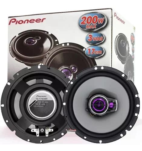 Kit De Auto Falantes Pioneer Polegadas W Fiat Strada Frete Gr Tis