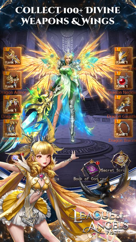 League Of Angels Pact Mobile Receives A Google Play Recommendation