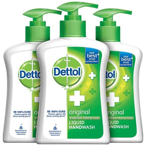 Dettol Original Germ Protection Handwash Liquid Soap Pump 200ml