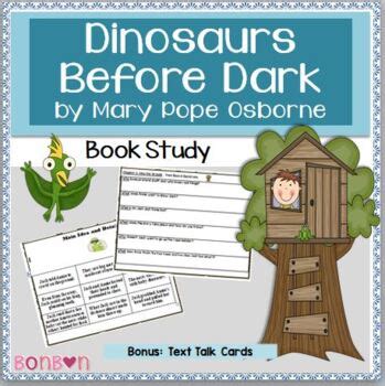 Dinosaurs Before Dark Book Study By Bonbon Teachers Pay Teachers