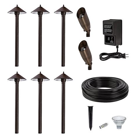 Malibu Low Voltage Led Landscape Lighting Kit Shelly Lighting