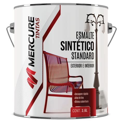 Esmalte Sint Tico Standard Mercure Tintas Tem Cor Pra Tudo