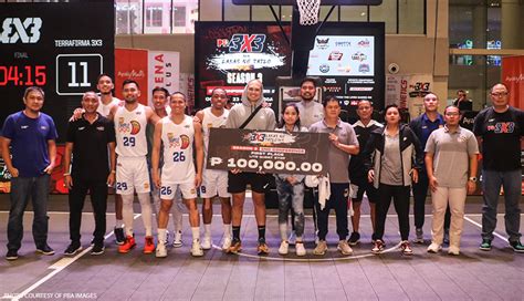 Triple Giga Completes Golden Double In Pba 3x3