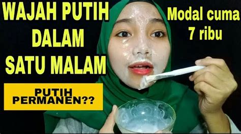 2 Masker Alami Yang Memutihkan Wajah Paling Efektif Dalam 1 Malam