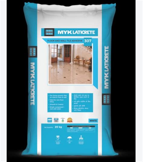 Myk Laticrete Floor Wall Tile Adhesive Kg Hdpe Bag At Rs