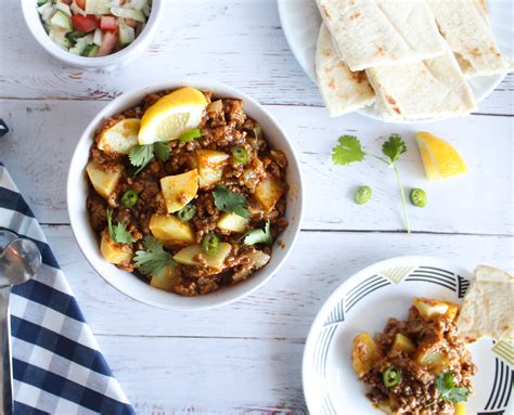 Keema Aloo Ground Beef Potato Curry The Spice Mess