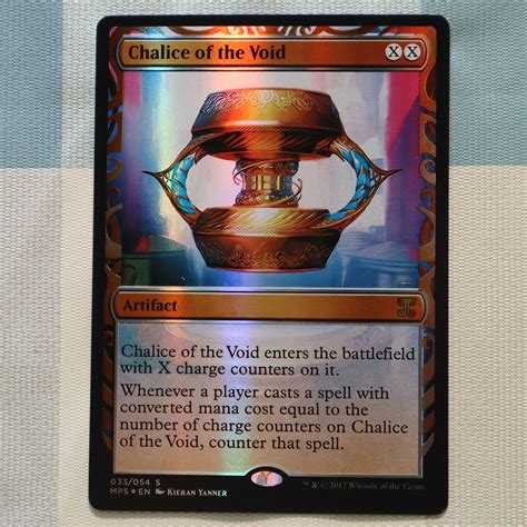 Chalice Of The Void Kaladesh Inventions Foil Mtg Proxy Cards