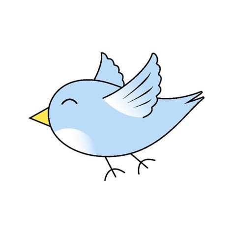 Flying Bird Cartoon - ClipArt Best