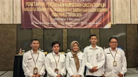 Berikut Hasil Rapat Pleno Terbuka Penetapan Perolehan Kursi Dan Calon