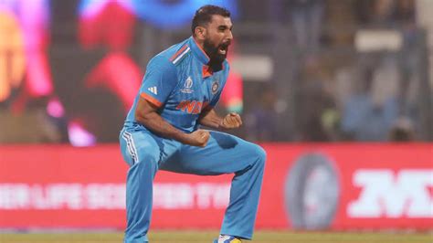 Shami Becomes Fastest To 50 Wickets In ODI World Cup History