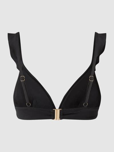 Shiwi Bikini Oberteil In Triangel Form Modell Bobby Wattiert Black