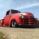 Chevy Bagged Rat Hot Rod Patina Pickup Truck Slammed