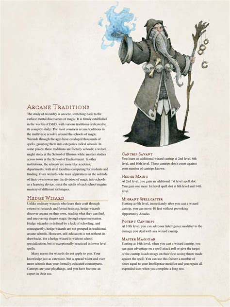 Hedge Wizard Pdf Magician Fantasy