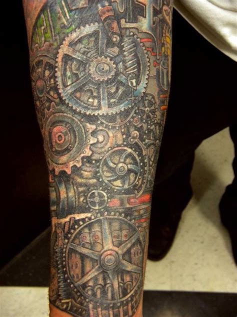 Steampunk Gears Tattoo