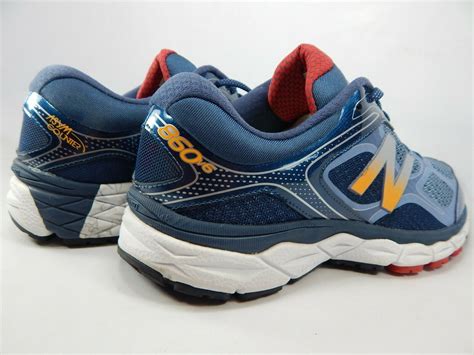 New Balance 860 V6 Size Us 11 2e Wide Eu 45 Mens Running Shoes Blue M860bw6 Athletic