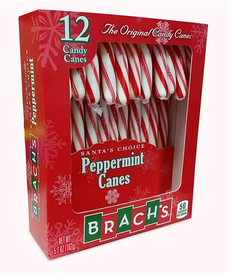 Ferrara (1) Box Brachs Peppermint Flavor Candy Canes - 12pc ...