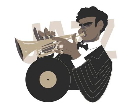 Jazz Illustration Series Kit8 Vector Graphics Illustrations