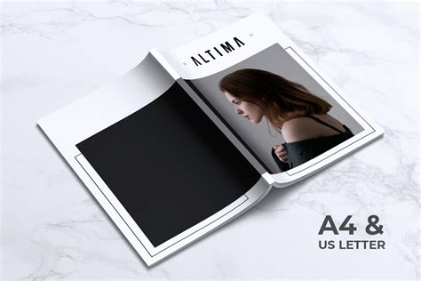 时装店新品上市产品目录画册设计模板 Altima Fashion Lookbook Portfolio Brochures 蚂蚁图库