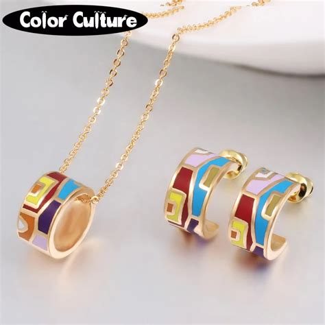 Buy New Brand Exclusive Color Costume Enamel Jewelry