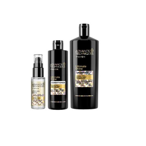 Avon Advance Techniques Ultimate Shine Hair Care Set