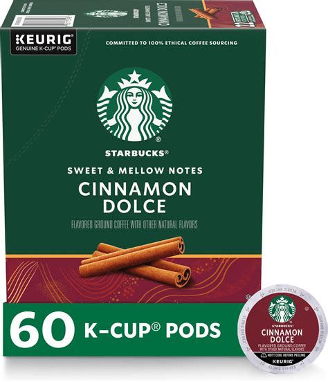 Amazon Starbucks K Cup Coffee Pods Cinnamon Dolce Flavored Coffee