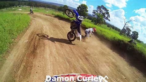 Motocross Crash With Drama Youtube