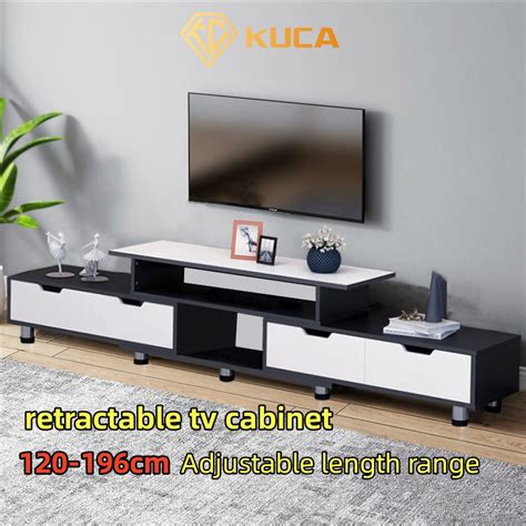 Scalable KUCA TV Cabinet Adjustable Kabinet TV Telescopic Modern