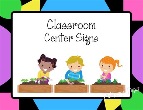 Classroom Center Signs Preschool Centers Printable & - Etsy