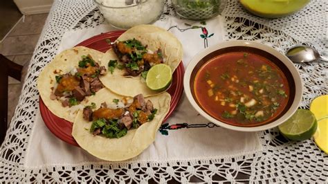 Tacos De Cabeza Y Lengua Paso A Paso Con Su Consome Como Los Ago Yo