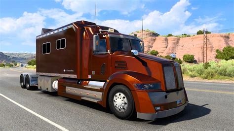 Western Star Legacy Sleeper V6 2 ATS ETS2 Mody ATS Mod