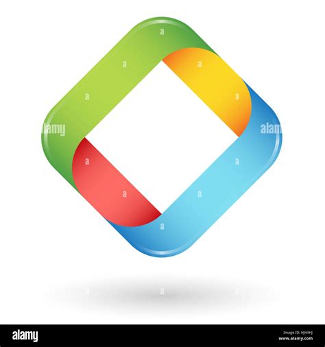 logo design 4 -color Stock Photo - Alamy