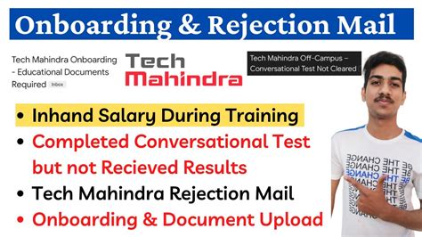 Tech Mahindra Salary Structure Tech Mahindra Onboarding Documents