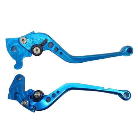 A A Automobile Moxi Foldable Adjustment Clutch And Brake Lever Blue