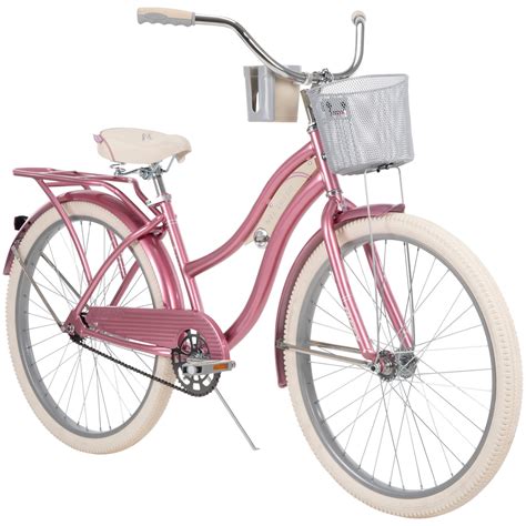 Huffy 26 In Nel Lusso Women S Beach Cruiser Bike Pink Taffeta