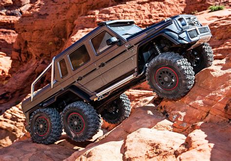 Traxxas Trx 6 Mercedes Benz G 63 Amg 6x6 Crawler Brushed Schwarz Rtr